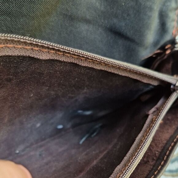 Studio Z Brown Leather Bag - Picture 6 of 10